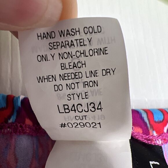 La Blanca Cover Up Dress Kaftan Santorini Tunic Ikat Knotted Sleeve Size Small - Picture 4 of 8